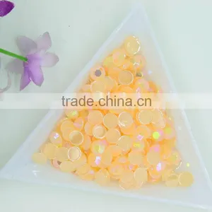 Flatback Acrylic Rhinestone Jelly ab Color Rhinestone 3mm for Phone Hair Clothes Shoes Decoration thumbnail-4