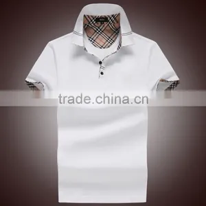 100% White Polyester T-shirt Customed thumbnail-2