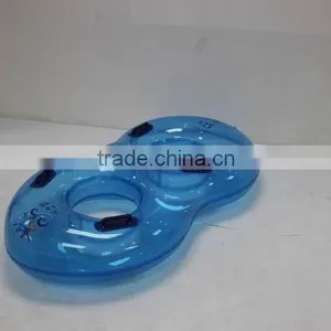 PVC Double Holes Swim Ring With Hander thumbnail-3
