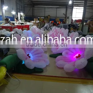 Pink Inflatable Daisy Flower Chain for Wedding Decoration thumbnail-2
