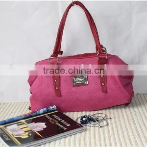 Durable Polyester Suede Fabric for Fashion Bags thumbnail-1