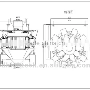High Precision Multihead Combination Weigher for Puffy Food thumbnail-6