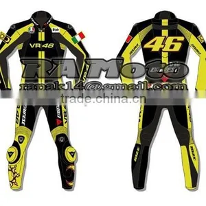 Leather Motorbike Racing Suit, Leather Suit Motorcycle thumbnail-6