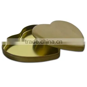 Romantic Heart Shaped Gift Tin Box for Chocolate Packing/Mini Heart Shape Tin Box thumbnail-2