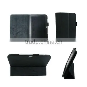Luxury Leather Case for Samsung Tab/tab2 N8000 Three-Fold Leather Stand thumbnail-1