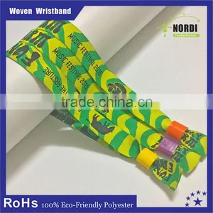 Rfid Wristband&Professional Cheap Custom Woven Wristband,Cheap Custom Woven Bracelet thumbnail-3