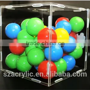 Acrylic Lucky Draw Box 20cm*20cm*20cm thumbnail-1