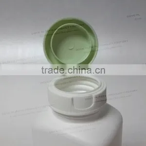 Wholesale 250ml PE Material Square Medicine Packing Empty Plastic Pill Bottles thumbnail-3