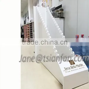 E016 TSIANFAN Ceramic Floor Tile Showroom Display / Page Turning Type Rack thumbnail-1