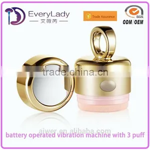 EveryLady High Quality Custom Powder Case With Puff thumbnail-6