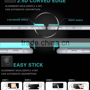 100% Inspection Before Shipping 9H 2.5D 99% Transparency for Sony C4/C5/M5 9h Tempered Glass Screen Guard thumbnail-3