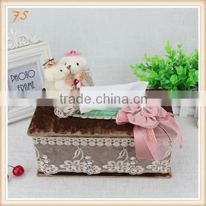Lovely Tissue Box With Lace for Princess thumbnail-1