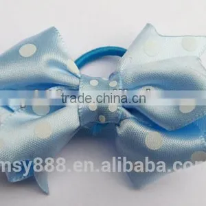 Hair Wraps Polyester Ribbon Bows Fabric Pull Bows thumbnail-5