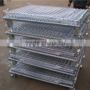 Wire Container Storage Cage Wire Mesh Container thumbnail-6
