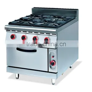 Commercial 4burners Gas Cooking Range thumbnail-1