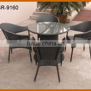 2016 Coffee Bar Rattan Set Table Chair Dining Furniture thumbnail-1