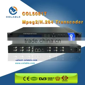 Bidirectional Trans-coder, H.264/mpeg-2 Converter,video Transcoder COL5081T thumbnail-1