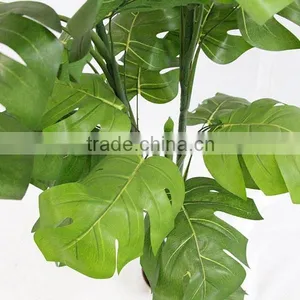 Fake Decorative Artificial Monstera Palnt Tree Plastic Trunk for Sale thumbnail-3