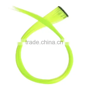 Party Decorative Straight Hair Piece Clip in Extension thumbnail-4