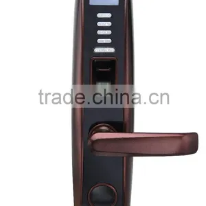 2016 Hot Robust Housing Made Zinc Alloy OLED Display USB Biometric Fingerprint Degital Door Lock thumbnail-6