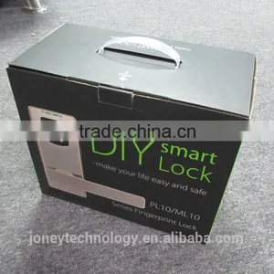 Factory Outlet Zinc Alloy Adjustable Backset Fingerprint Scanner Door Locks thumbnail-6
