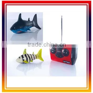 RC Robot Fish Remote Control Swimming Shark With Swing Tail Toys For Kids thumbnail-1