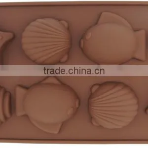Durable Sea Shell Fish Starfish Silicone Chocolate Molds/unique Chocolate Molds thumbnail-2