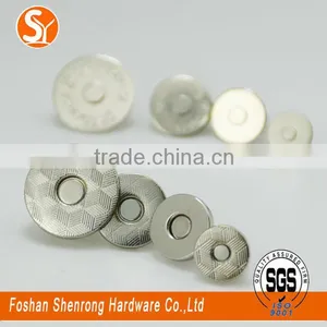Beautiful Gold Color Magnetic Snaps 12mm Diameter for Briefcase thumbnail-5