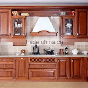 Morden MDF With High Glossy White Kitchen Cabinet for Home or Hotel Furniture Manufacturing thumbnail-6