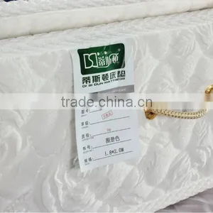 2014 Pillow Top Natural Palm Fibre Fabric Bed Mattress DS-819# thumbnail-4