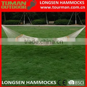 Cotton Rope Hammocks With Spreader Bar thumbnail-1