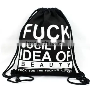 Wholesale Backpack Drawstring Bag Draw String Bag Custom thumbnail-5