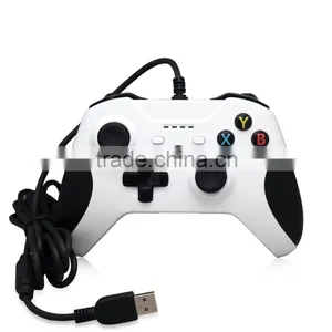 Wholesale White USB Game Controller With Vibration Feedback For XBOX One S And Win10 PC thumbnail-1