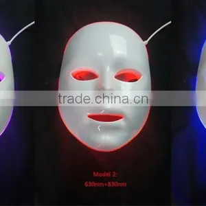 3 Color Blue/ Red/ Purple Professional LED Facial Mask/ LED Mask for Skin Care and Acne Treatment thumbnail-6