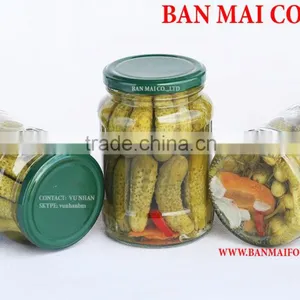 Pickled Gherkin in Glass Jar thumbnail-1