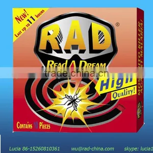 Mrcro-smoke or Non-smoke China Black Mosquito Repellent Incense thumbnail-2