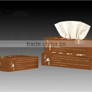 Unbleached Natural Material Box Facial Tissue thumbnail-1