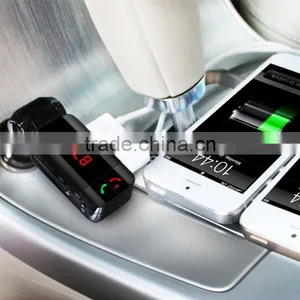 Car Handsfree Calling Usb Bluetooth fm Transmitter thumbnail-1