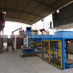 Uzbekistan QT6-15C Block Machine,flyash Brick Making Machine,automatic Block Machine,hydraulic Brick Making thumbnail-3