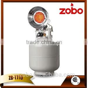 15000BTU Portable Tank Top Camping Gas Heater thumbnail-1