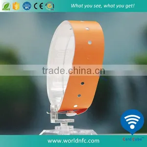 Disposable and Perfect for Access Control Single Use Paper UHF Alien H3 Event Wristband thumbnail-2