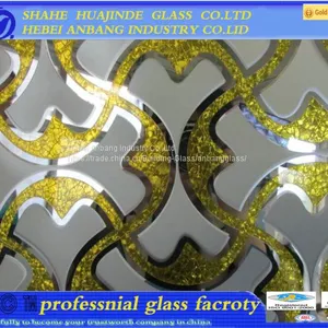 Acid Etched Glass and Ice Flower, Decorative Art Door Window Glass thumbnail-3