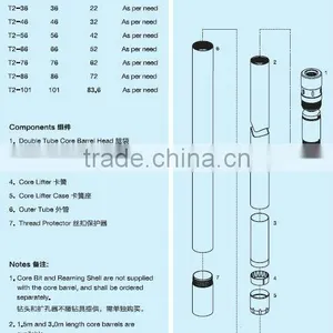 T2 Diamond Double Tube Core Barrel thumbnail-1