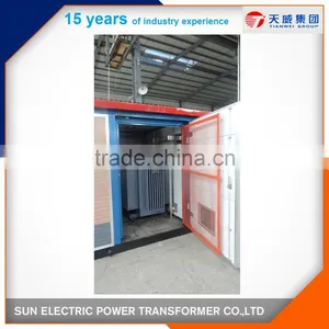 500kva Three Phase Oil Immersed Transformer Mobile Substation thumbnail-1