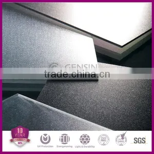 High Impact Strength 1220*2440mm Transparent 1.5mm Frosted Polycarbonate Sheet thumbnail-1