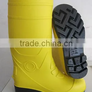 Black Safety Boots With Reflective Strip thumbnail-5