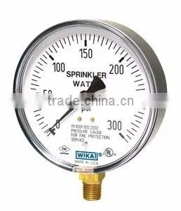 Bourdon Tube Pressure Gauge Type 111.10SP Sprinkler Gauge Standard Series thumbnail-1