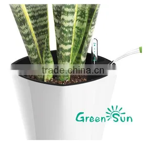 Hotsale Mini Square Flower Pots,outdoor Solar Led Flower Pots thumbnail-3