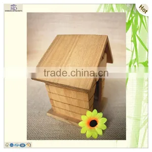 Handmade Craft Slot Roofing Hanging Doorplate Wood Hut thumbnail-3