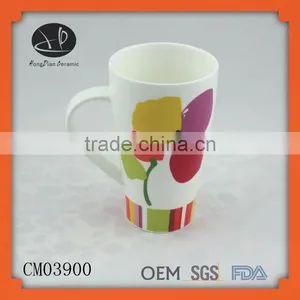 Factory oz Promotional Mug, White Ceramic Coffee Mug With Decal,ceramic Beer Mug thumbnail-1